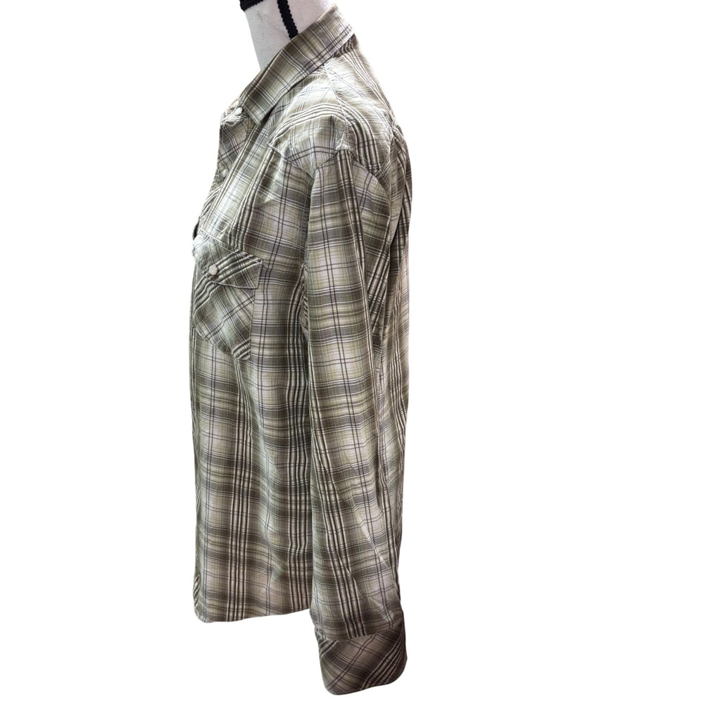 Banana Republic Mens Slim Fit Plaid Long Sleeve Button Down Shirt Size L‎ - Picture 2 of 9